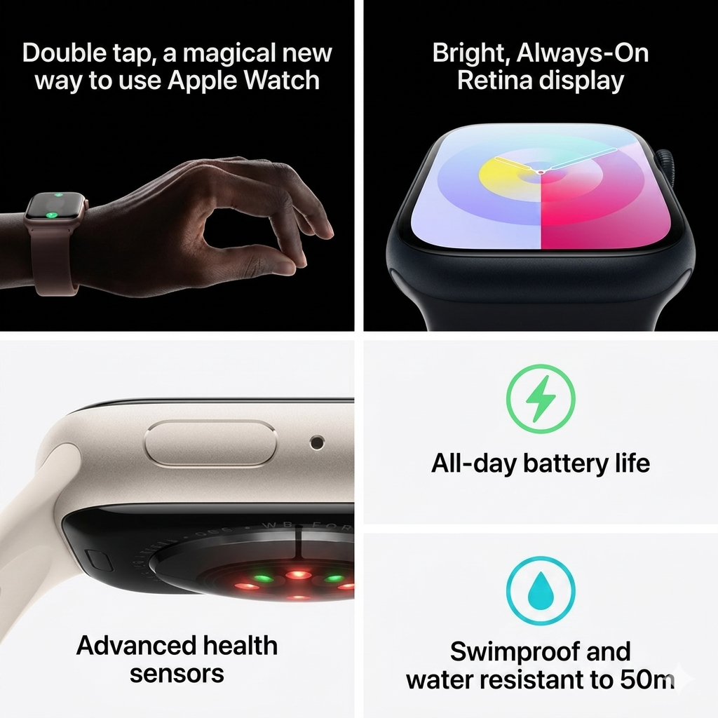 Apple Watch Series 9 with Sport Loop - Image 9